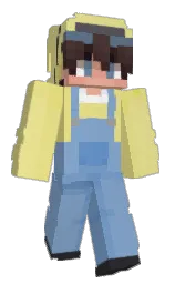 wild rice and polo blue Minecraft skin — Slim model