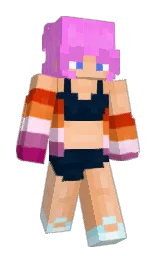 Slim Minecraft skin
