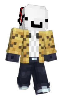 Front of Ozokan's skin