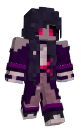 bazaar and ripe plum Minecraft skin — Classic model — first worn by CyberUltra420