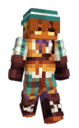 kellyrii's Minecraft skin wearing the Copper cape