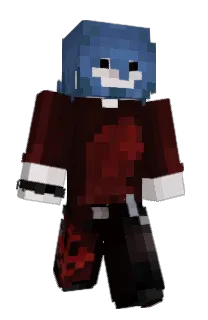 Front of SixVA's skin