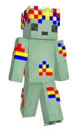 summer green and spring rain Minecraft skin — Slim model — first worn by C0mput3r_v1rus