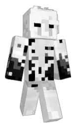 white and seashell Minecraft skin — Classic model