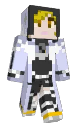 PhosZX's Minecraft skin wearing the Migrator cape