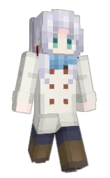 Nyan_Ciallo's Minecraft skin wearing the 15th Anniversary cape