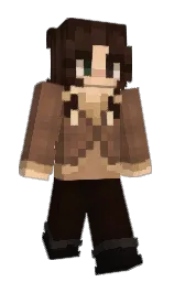 coffee bean and asphalt Minecraft skin — Slim model — first worn by Phaanity