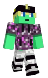 flowermann's Minecraft skin wearing the Yearn cape
