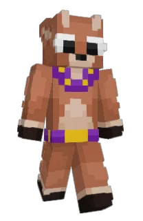 Front of YonaFawn's skin