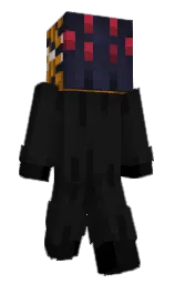cod gray and black Minecraft skin — Slim model