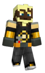Konf1ux's Minecraft skin wearing the Migrator cape
