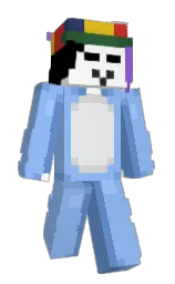 jordy blue and danube Minecraft skin — Slim model