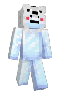 Front of coldified's skin