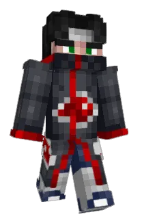 Front of Hetie's skin