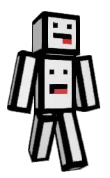 black and gallery Minecraft skin — Classic model