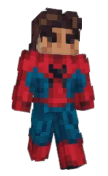 cardinal and old brick Minecraft skin — Classic model