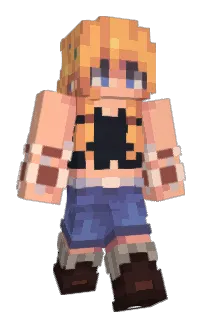 Front of HazeyMind's skin