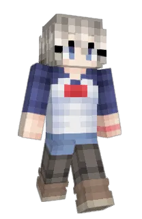 Front of uniballl's skin