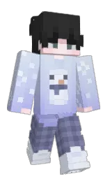 Snowyfi's Minecraft skin wearing the Pan cape