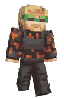 Front of WipedOut's skin
