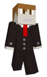 cocoa brown and paarl Minecraft skin — Slim model — first worn by lamassasin