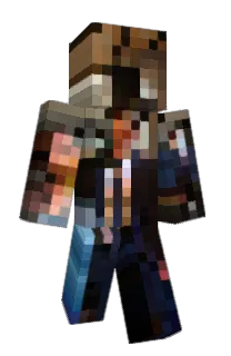Front of ExtiYT's skin