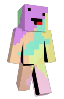 Front of Minecraft skin