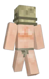 desert sand and peat Minecraft skin — Classic model