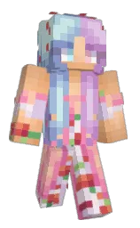 EeveeIsAFox's Minecraft skin wearing the Builder cape