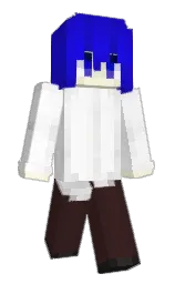 jon and white Minecraft skin — Slim model