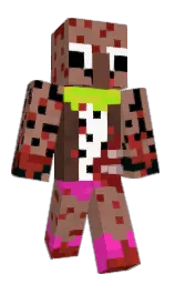 toast and razzle dazzle rose Minecraft skin — Classic model — first worn by torpezx