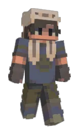 Zyuer135's Minecraft skin wearing the 15th Anniversary cape