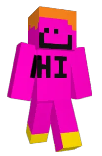 Front of Minecraft skin