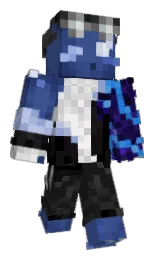 chambray and cod gray Minecraft skin — Classic model