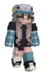 nihaoivn's Minecraft skin wearing the Vanilla cape