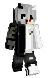 black and mercury Minecraft skin — Classic model — first worn by Sazzik95