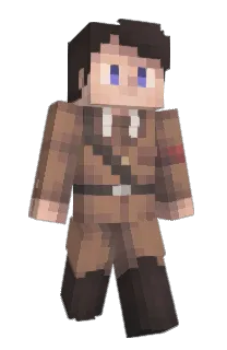 Front of Deevino's skin