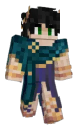 SmektHet's Minecraft skin wearing the Pan cape