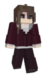 cocoa bean and cocoa brown Minecraft skin — Slim model — first worn by jdthoma