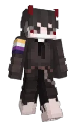 thunder and mine shaft Minecraft skin — Slim model — first worn by outofbeta_