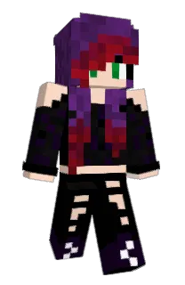 Front of McTimer's skin
