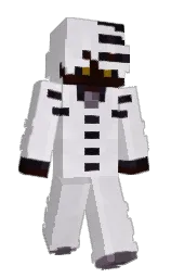 ZiakTwT's Minecraft skin wearing the Vanilla cape
