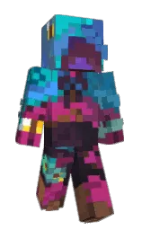 1dne's Minecraft skin wearing the Menace cape