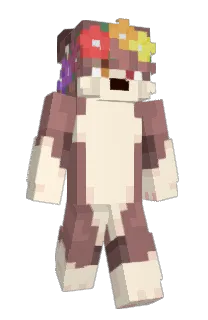 Front of Naimw's skin