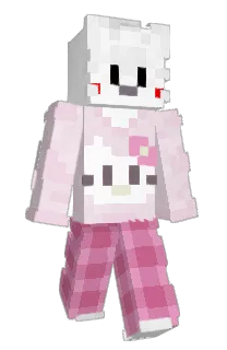 Front of Noryah's skin