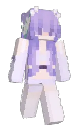 tutu and blue chalk Minecraft skin — Slim model