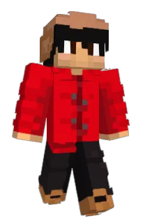Front of Danesto's skin