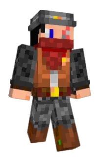 Front of Minecraft skin