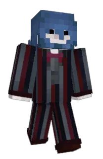 Front of SixVA's skin