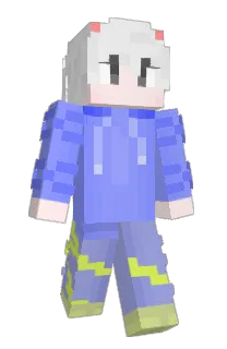 Front of FishLei's skin